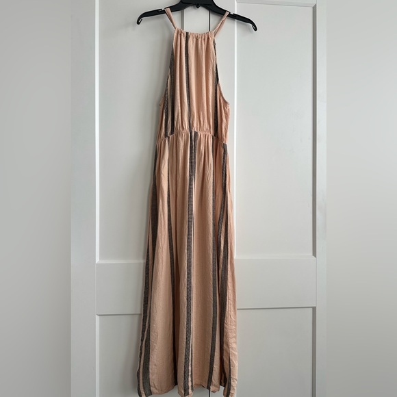 cloth & stone Dresses & Skirts - Striped Halter Maxi Dress from Anthropologie